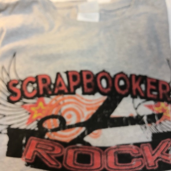 Scrapbookers Rock tee T-shirt 3X - Picture 8 of 9